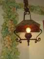 Lampe im Hof